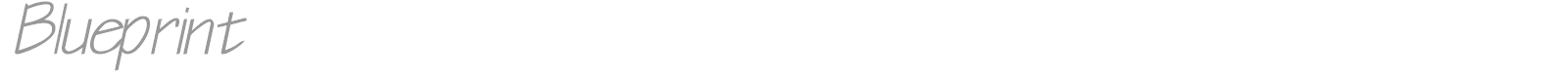 Blueprint font preview